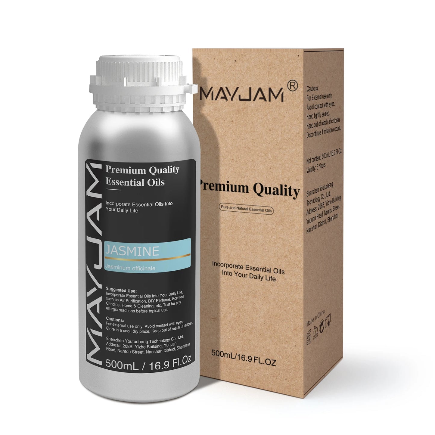 500 ml - Premium Grade Essential Oil. 100% Pure Plant Extract.