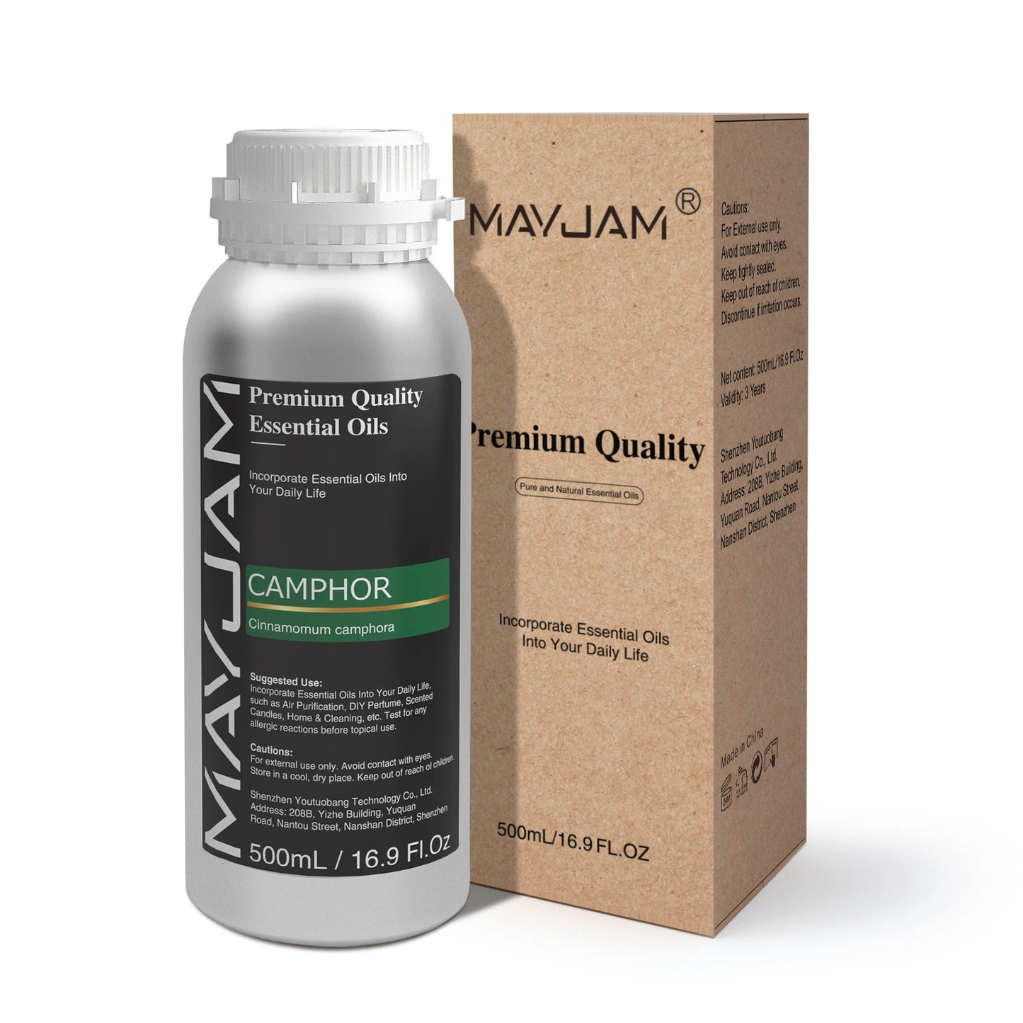 500 ml - Premium Grade Essential Oil. 100% Pure Plant Extract.