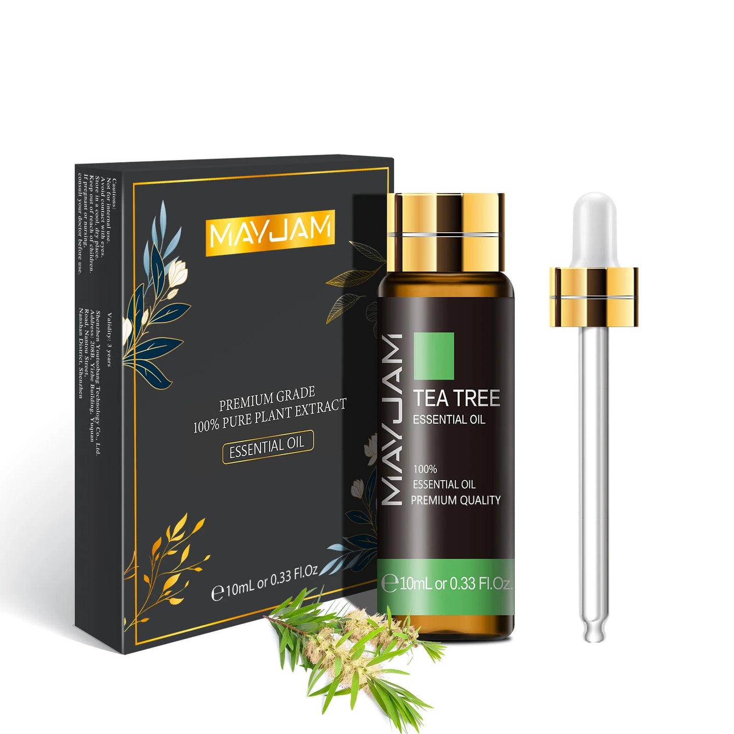 10 ml - Premium Grade Essential Oil. 100% Pure Plant Extract.