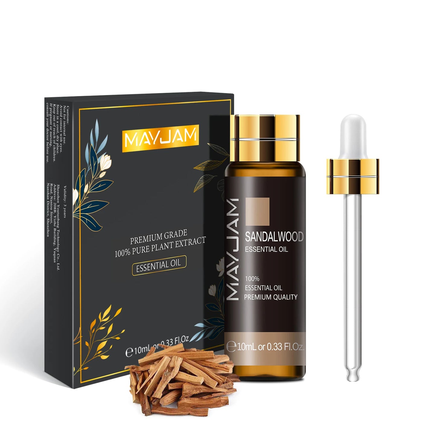 10 ml - Premium Grade Essential Oil. 100% Pure Plant Extract.