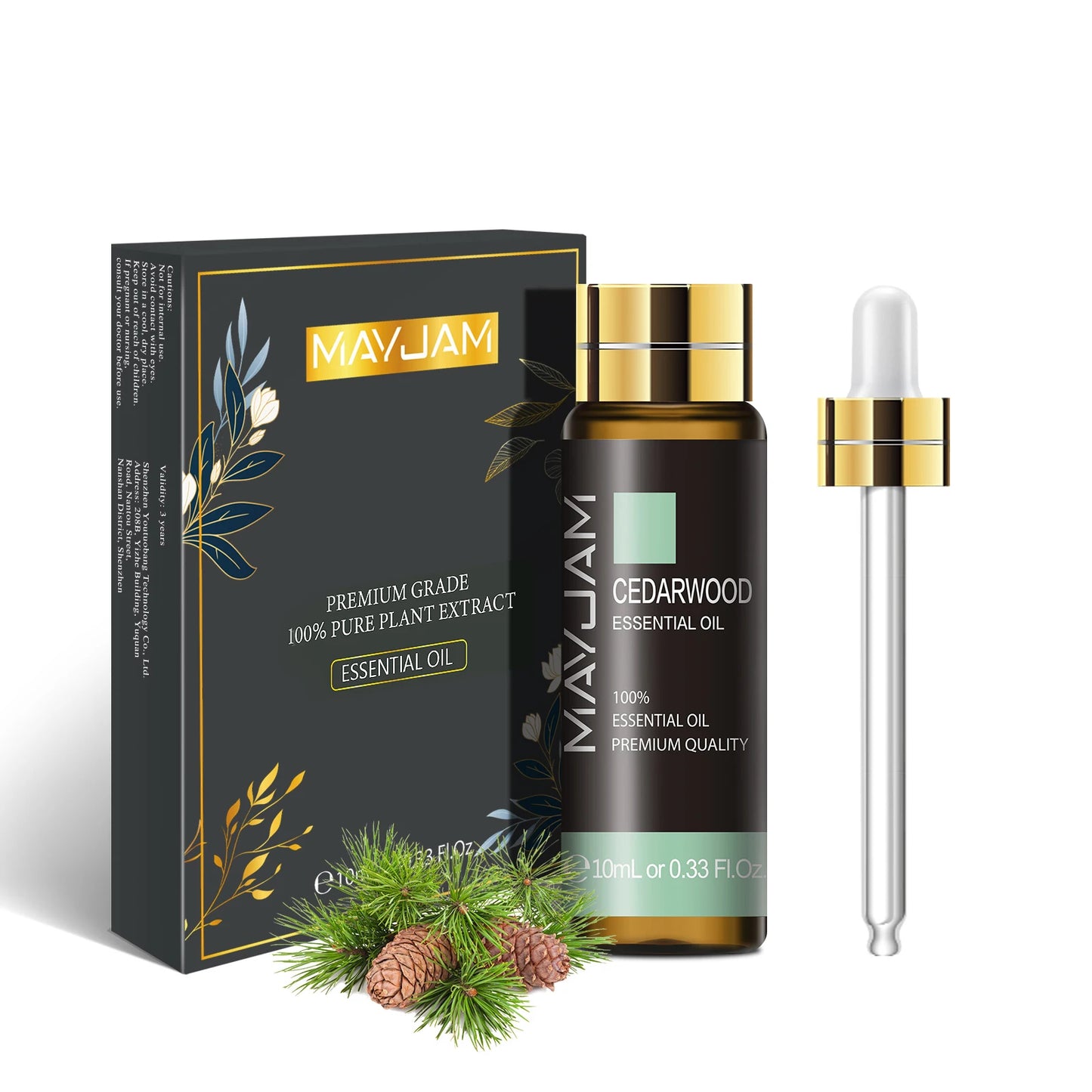 10 ml - Premium Grade Essential Oil. 100% Pure Plant Extract.