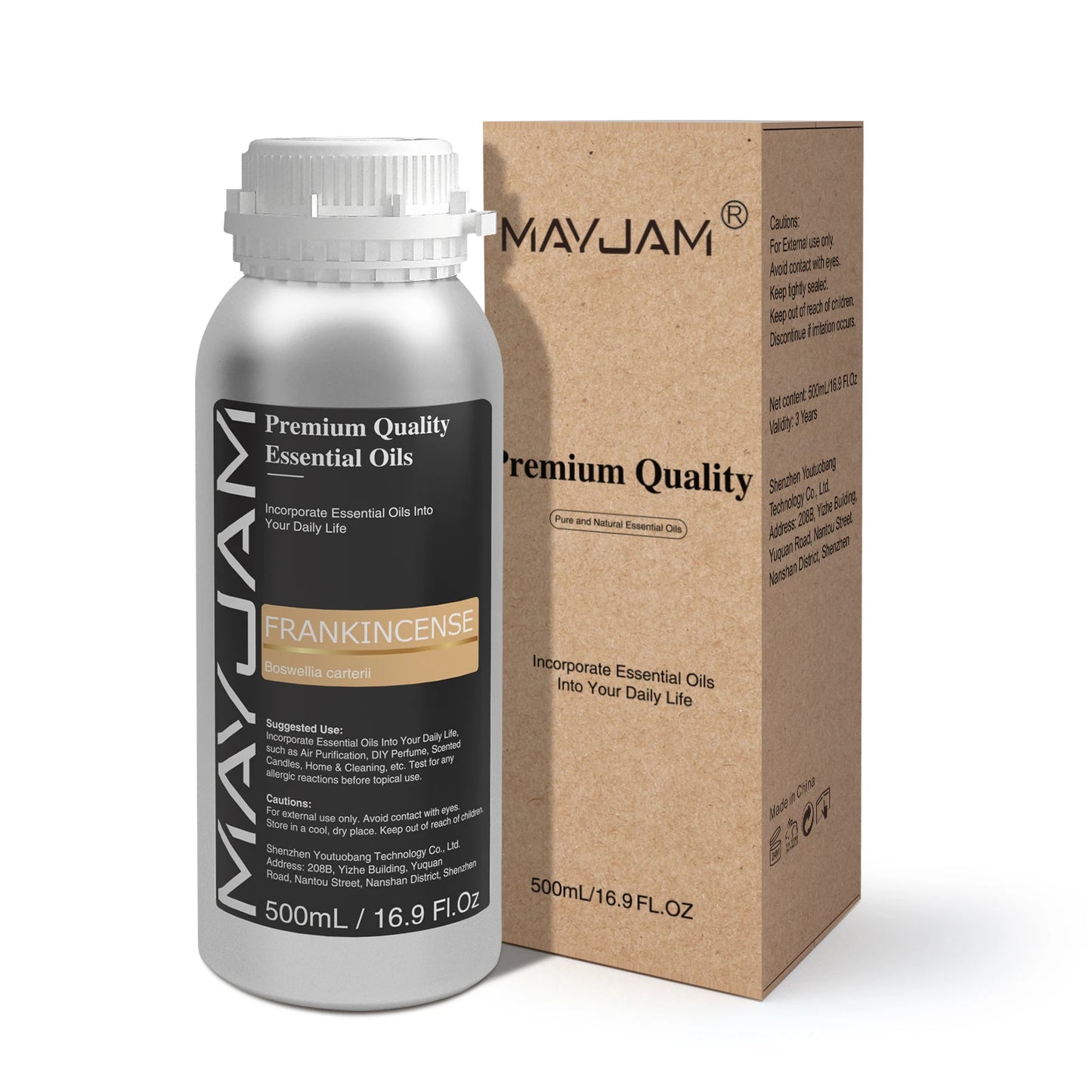 500 ml - Premium Grade Essential Oil. 100% Pure Plant Extract.