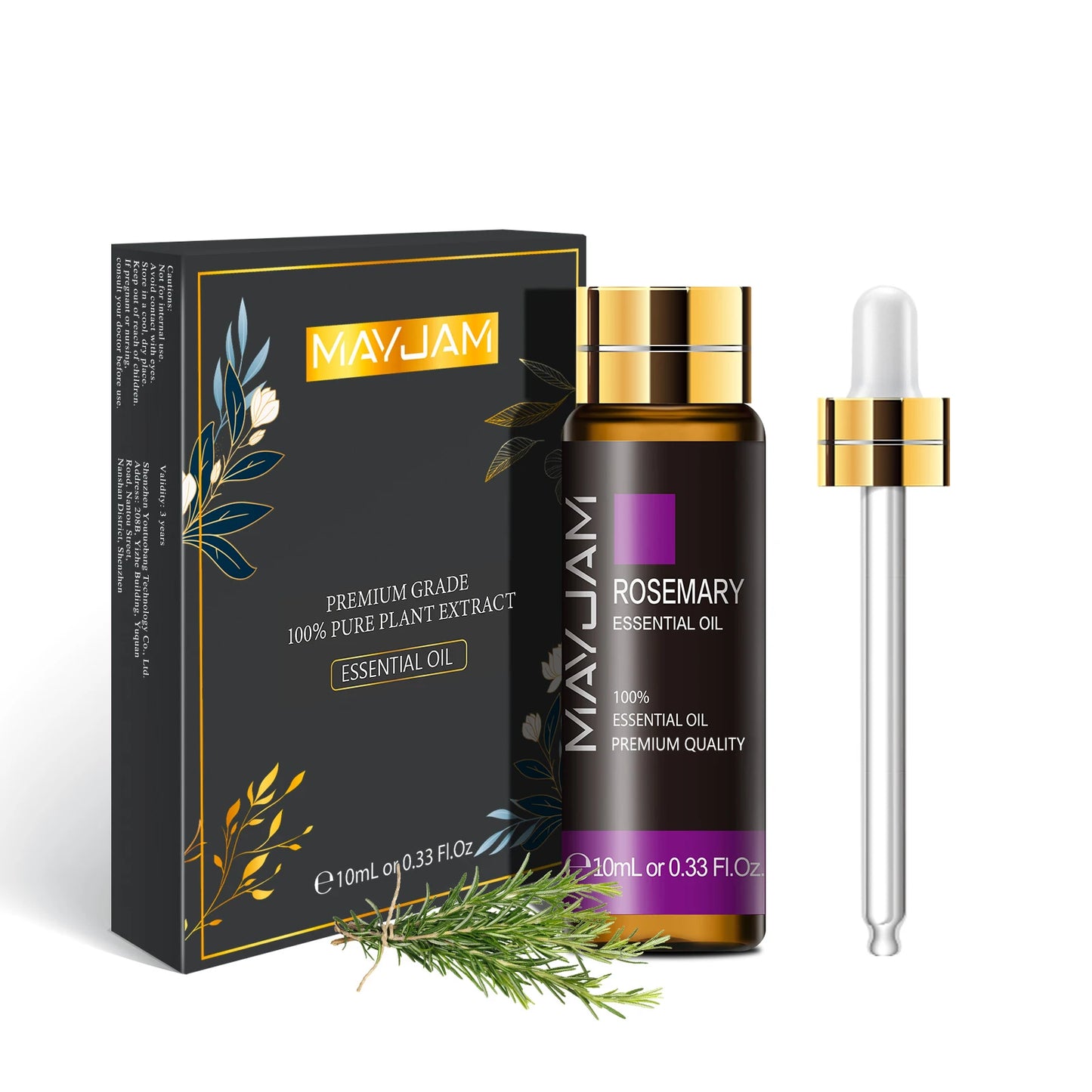 10 ml - Premium Grade Essential Oil. 100% Pure Plant Extract.