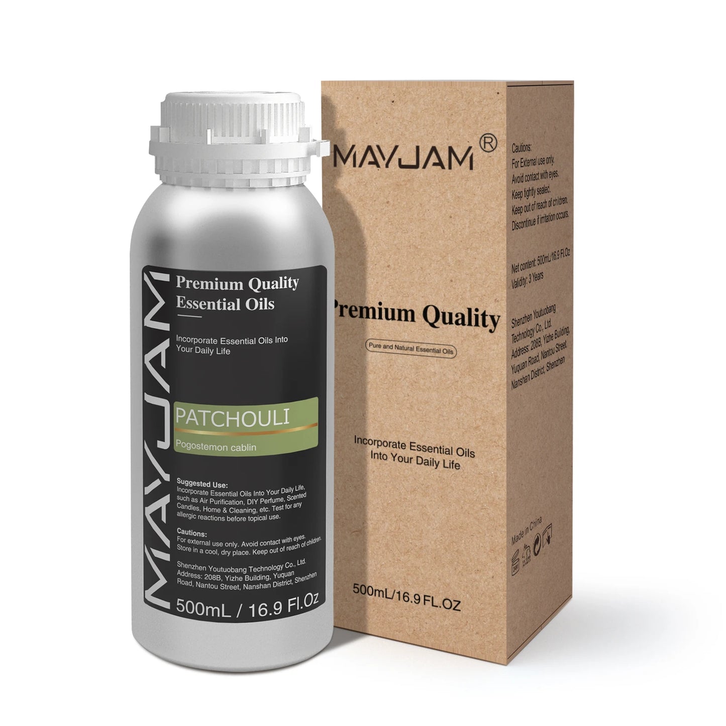 500 ml - Premium Grade Essential Oil. 100% Pure Plant Extract.
