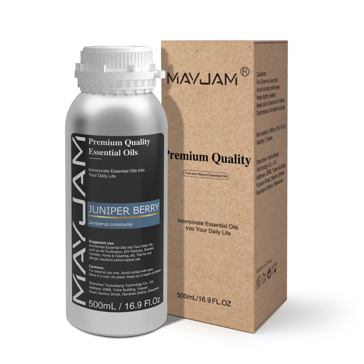 500 ml - Premium Grade Essential Oil. 100% Pure Plant Extract.
