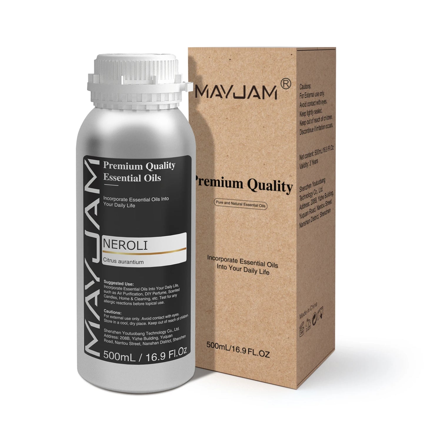 500 ml - Premium Grade Essential Oil. 100% Pure Plant Extract.