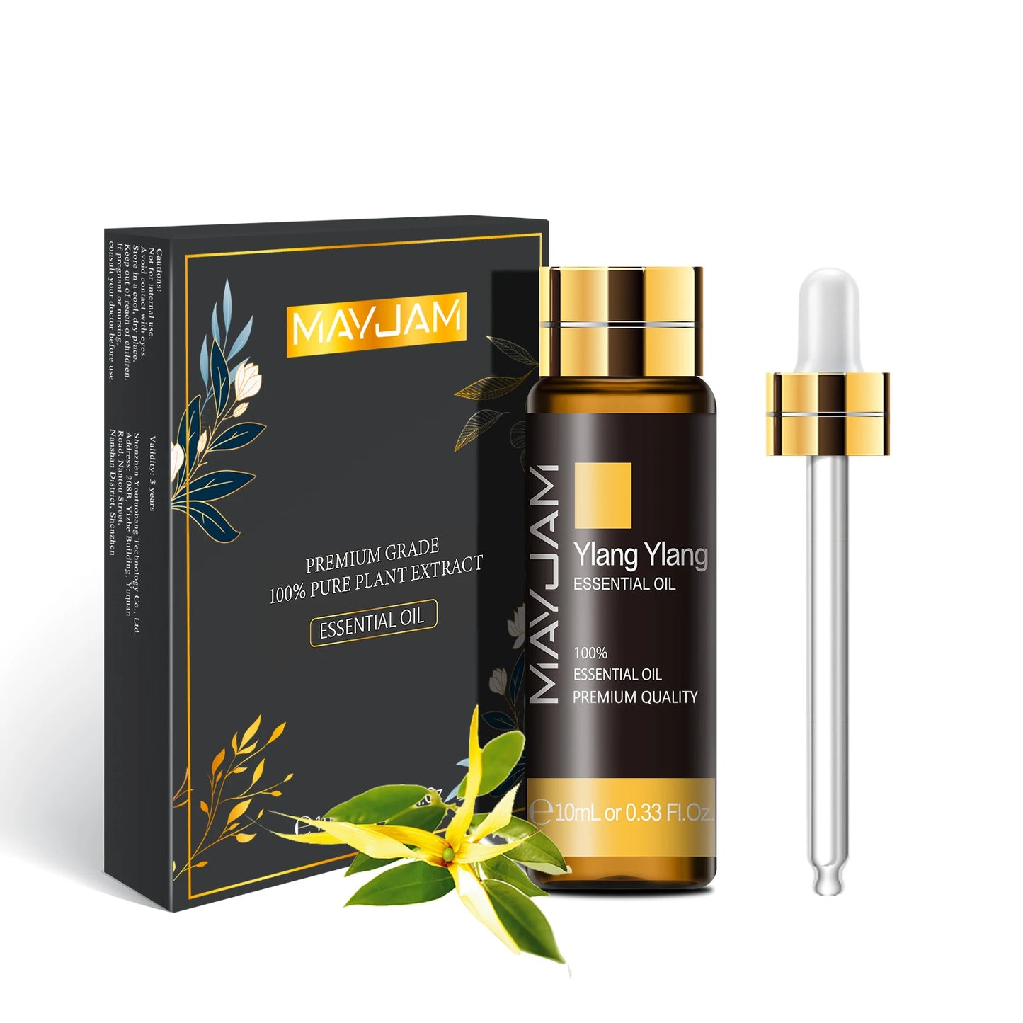 10 ml - Premium Grade Essential Oil. 100% Pure Plant Extract.